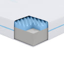 vidaXL Matrac Fehér 90 x 190 cm Hab