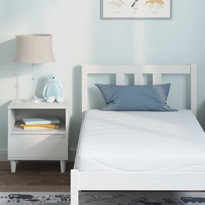 vidaXL Matrac Fehér 80 x 160 cm Gél Memóriahab