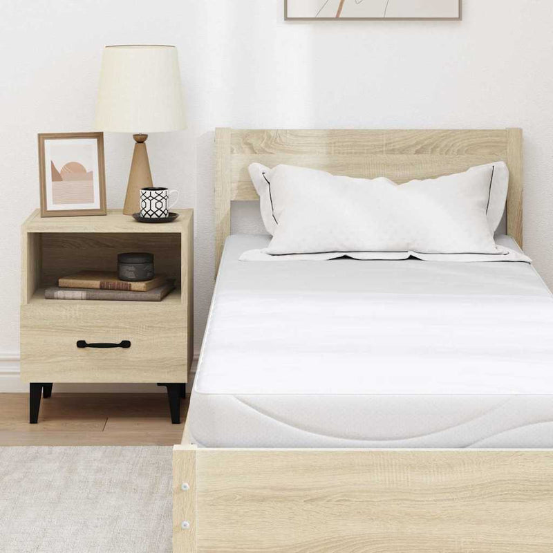 vidaXL Matrac Fehér 70 x 200 cm Gél Memóriahab