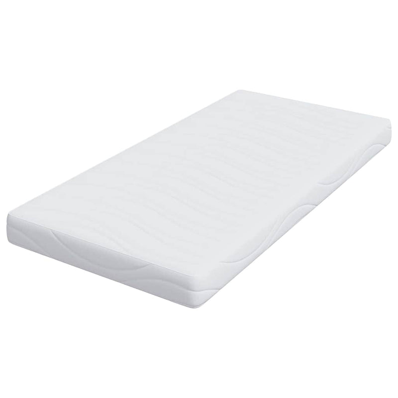 vidaXL Matrac Fehér 90 x 190 cm Gél Memóriahab