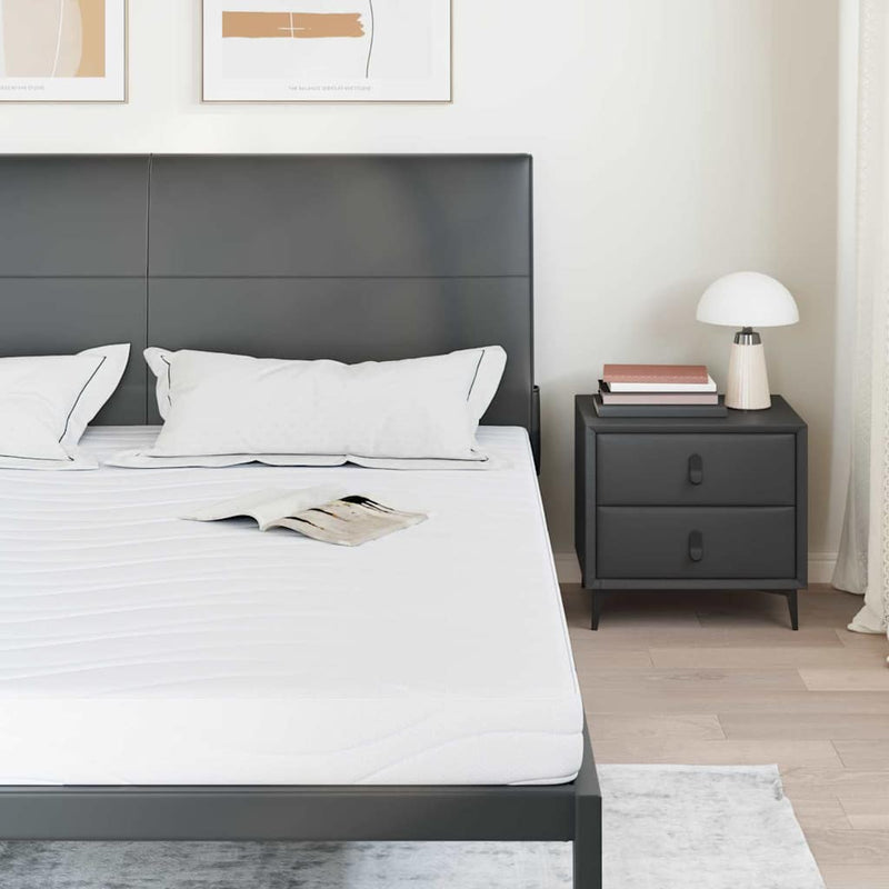 vidaXL Matrac Fehér 180 x 200 cm Gél Memóriahab