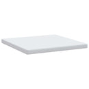 vidaXL Matrac Fehér 200 x 200 cm Gél Memóriahab