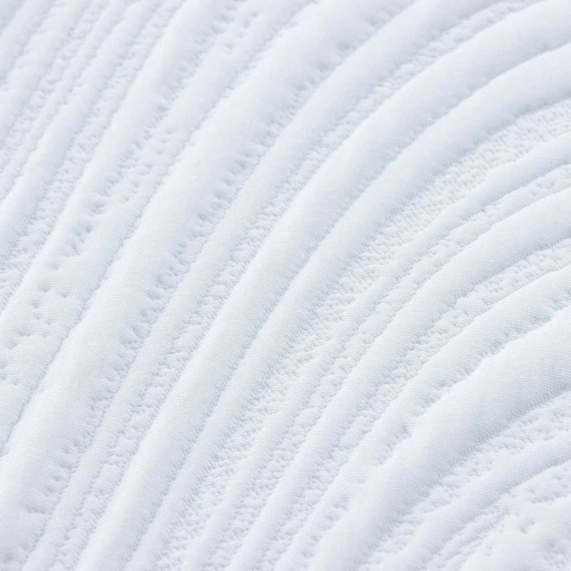 vidaXL Matrac Fehér és Szürke 180 x 200 cm Gél Memóriahab