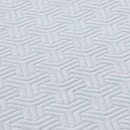 vidaXL Matrac Fehér és Szürke 90 x 200 cm Zsebmátrac