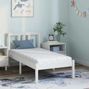 vidaXL Matrac Fehér 70 x 140 cm Jacquard szövet