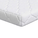 vidaXL Matrac Fehér 70 x 140 cm Jacquard szövet