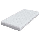 vidaXL Matrac Fehér 70 x 140 cm Jacquard szövet