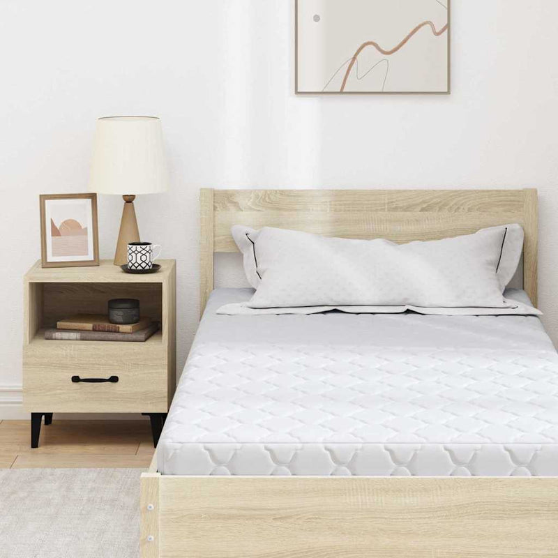 vidaXL Matrac kókuszréteggel Fehér 200 x 120 cm PU hab