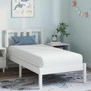 vidaXL Matrac Fehér 80 x 160 cm Zsebmátrac