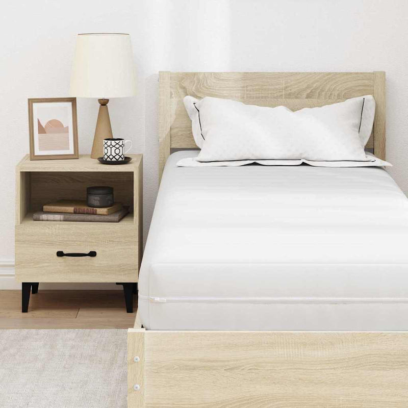 vidaXL Matrac kókuszréteggel Fehér 80 x 200 cm Zsebmátrac