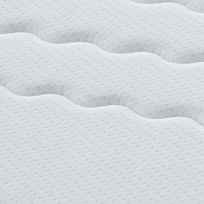 vidaXL Matrac Fehér és Szürke 90 x 190 cm Bonell Rugó