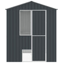 vidaXL Madár kalitka Antracit 215 x 210 x 247 cm Horganyzott acél