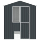 vidaXL Madár kalitka Antracit 215 x 210 x 247 cm Horganyzott acél