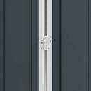 vidaXL Madár kalitka Antracit 215 x 310 x 247 cm Horganyzott acél