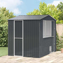 vidaXL Madár kalitka Antracit 215 x 310 x 247 cm Horganyzott acél