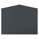 vidaXL Madár kalitka Antracit 215 x 310 x 247 cm Horganyzott acél