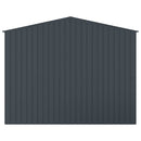 vidaXL Madár kalitka Antracit 430 x 310 x 247 cm Horganyzott acél