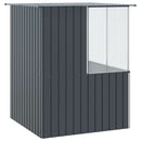 vidaXL Madár kalitka Antracit 154 x 154 x 200 cm Horganyzott acél