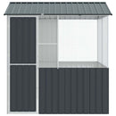 vidaXL Madár kalitka Antracit 215 x 209 x 230 cm Horganyzott acél