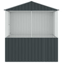 vidaXL Madár kalitka Antracit 215 x 209 x 230 cm Horganyzott acél