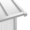 vidaXL Madár kalitka Szürke 215 x 310 x 247 cm Horganyzott acél