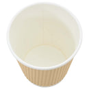 vidaXL 1000 db papír kávéscsészék fedővel 8oz 200ml