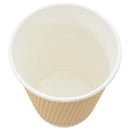 vidaXL 1000 db papír kávéscsészék fedővel 12oz 300ml