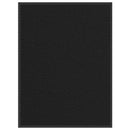 vidaXL fekete lábtörlő 80 x 120 cm