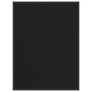 vidaXL lábtörlő fekete 90x120 cm