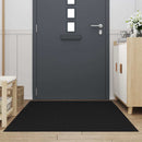 vidaXL lábtörlő fekete 115x200 cm