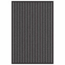 vidaXL Ajtószőnyeg Fekete 60 x 90 cm Polipropilén