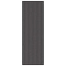 vidaXL Ajtószőnyeg Fekete 60 x 180 cm Polipropilén