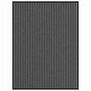 vidaXL Ajtószőnyeg Fekete és Szürke 80 x 120 cm Polipropilén és PVC