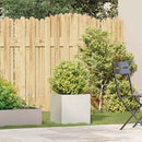 vidaXL fehér hidegen hengerelt acél növénytartó 40x40x40 cm