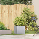 vidaXL növénytartó 40x40x40 cm Horganyzott acél