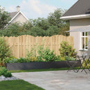 vidaXL növénytartó fekete 360x40x40 cm hidegen hengerelt acél