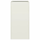 vidaXL ültetvény Fehér 40x40x80 cm Hidegen hengerelt acélból