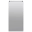 vidaXL növénytartó 40x40x80 cm Horganyzott acél