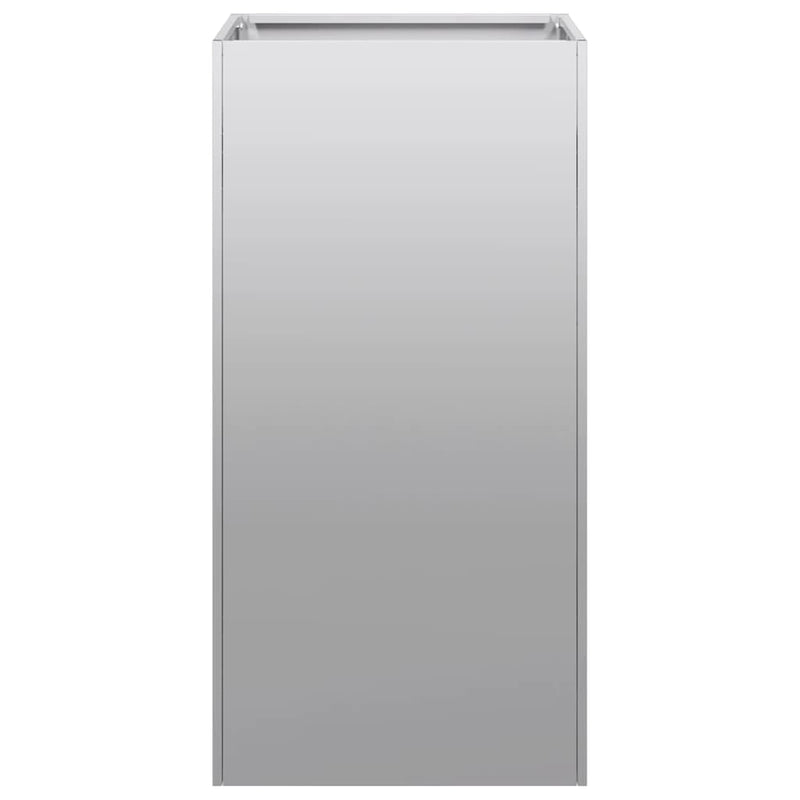 vidaXL növénytartó 40x40x80 cm Horganyzott acél