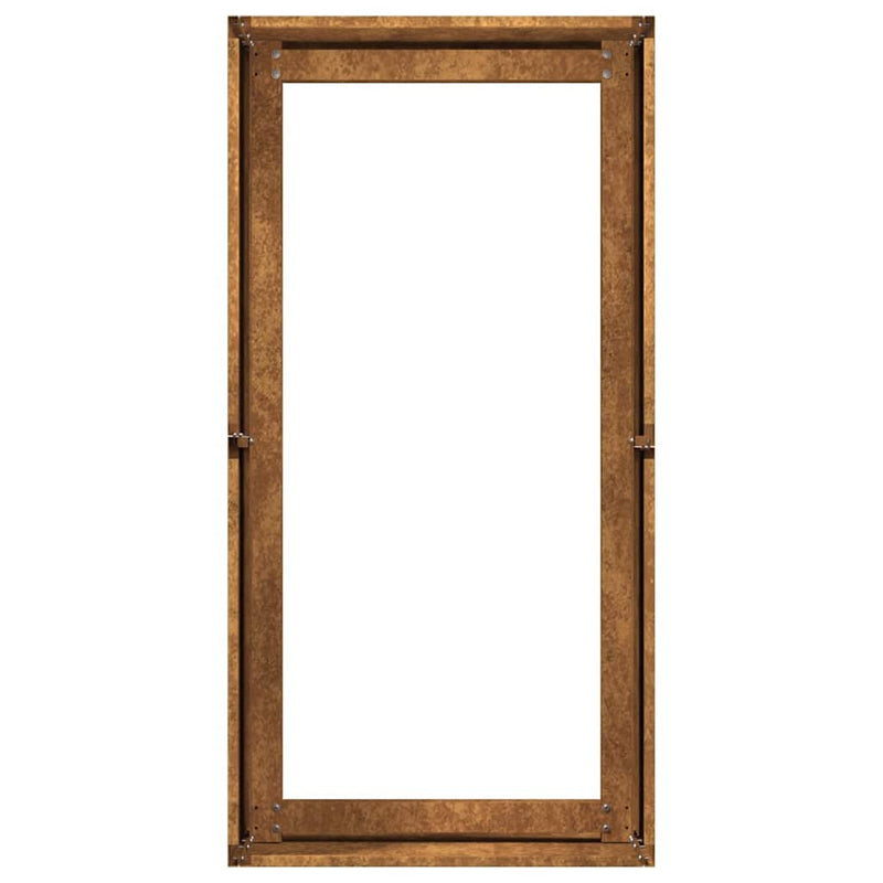 vidaXL ültető rozsdás 40x80x40 cm időjárásálló acélból