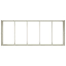 vidaXL fehér acél növénytartó 200x80x40 cm