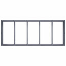 vidaXL antracitszürke acél növénytartó 200x80x40 cm