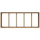 vidaXL ültető rozsdás 200x80x40 cm időjárásálló acélból