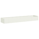 vidaXL növénytartó fehér 360x80x40 cm acél