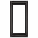 vidaXL ültetvény fekete 40x80x80 cm acél