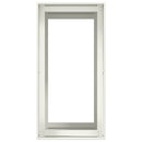 vidaXL fehér acél növénytartó 40x80x80 cm