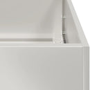 vidaXL rozsdamentes acél növénytartó 40x80x80cm