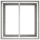 vidaXL rozsdamentes acél növénytartó 80x80x80 cm