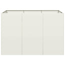 vidaXL növénytartó fehér 120x80x80 cm Acél