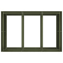 vidaXL ültetvény olívazöld 120x80x80 cm Acél